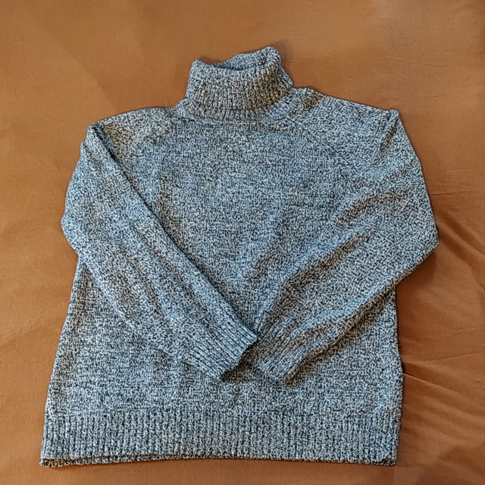 Karen Scott Petite Black & White Sweater - PS